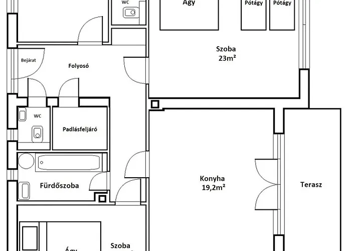 Konukevi Mitra Vendeghaz 3*